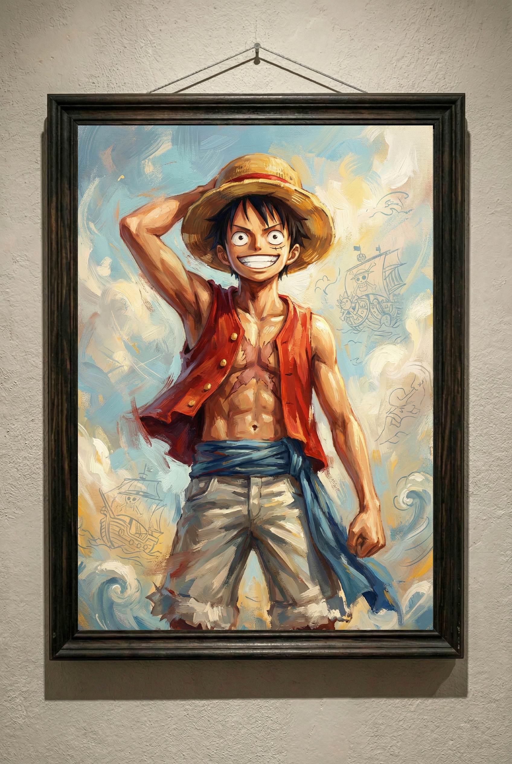 Luffy, Already Smiling