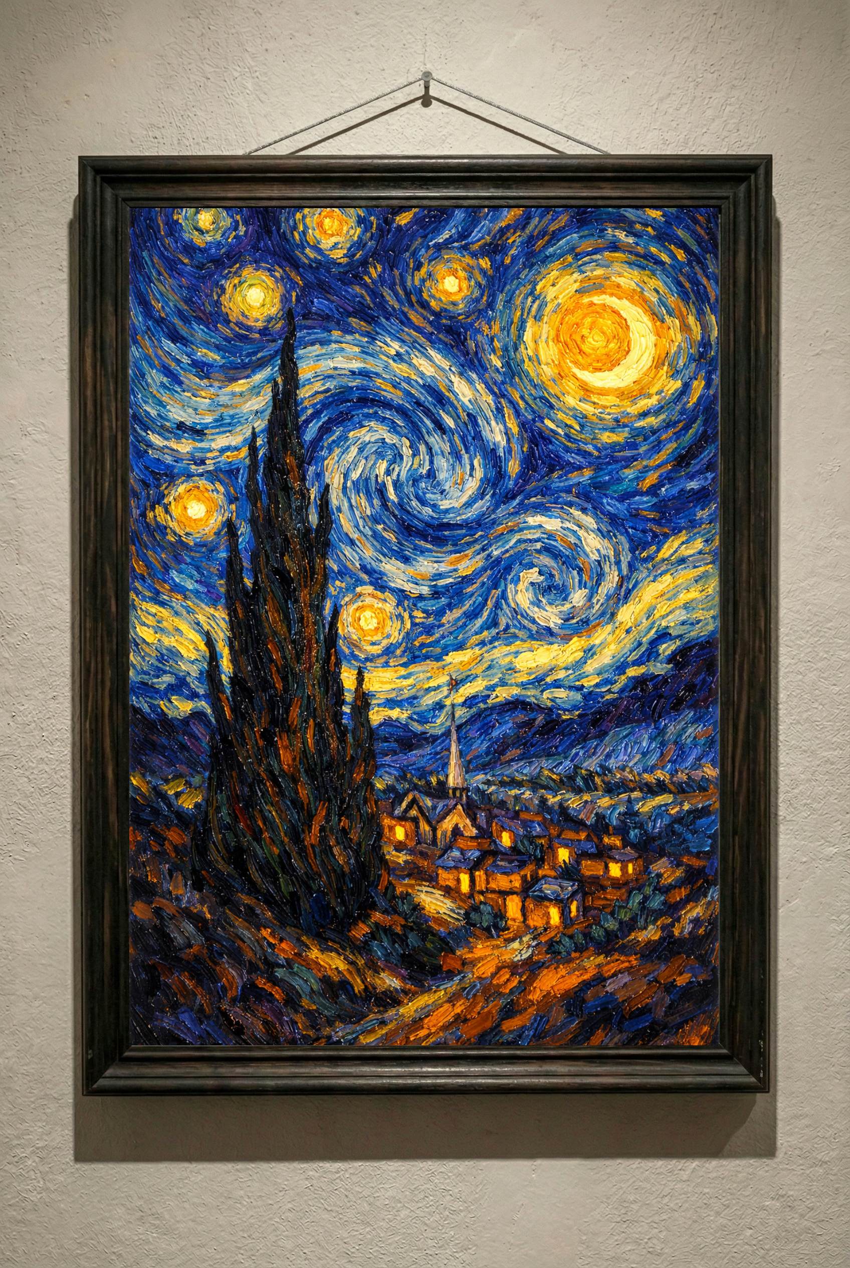 A Night That Never Gets Old Inspired by Vincent van Gogh